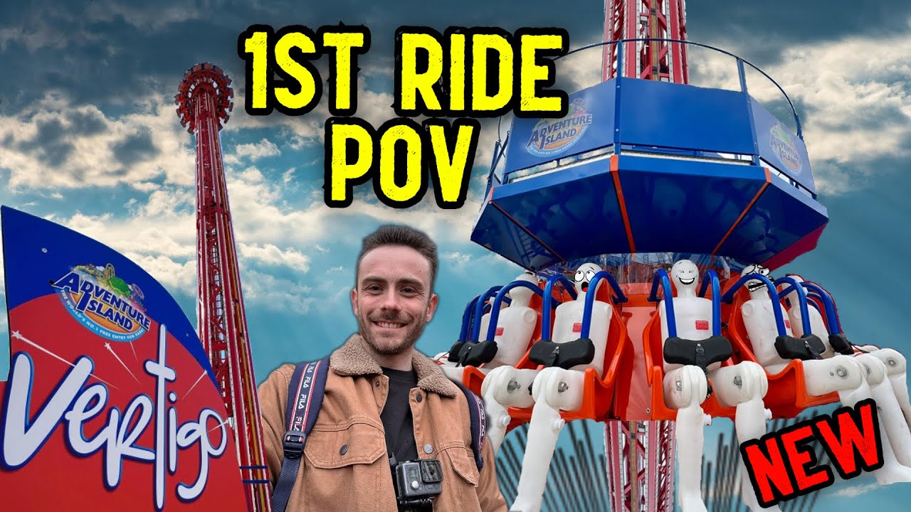 'VERTIGO' POV Opening Day || Adventure Island Reaction & Vlog