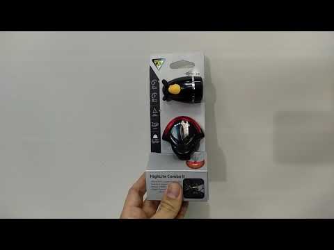 Комплект фонарей TOPEAK HIGHLITE COMBO II (WHITELITE II + REDLITE II)