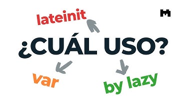Kotlin: lateinit, lazy, var, val... ¿cuál debo usar?