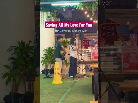 #SavingAllMyLoveForYou #busking cover