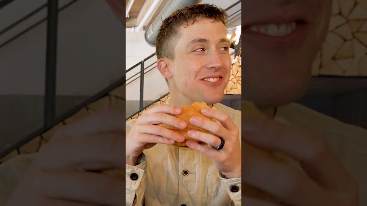 Two Brits try Whole Hog Sandwich!