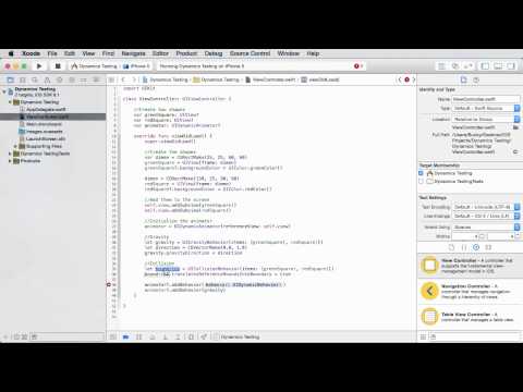 iOS Development with Swift Tutorial - 30 - Collision Detection