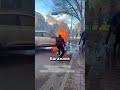 Помогли потушить машину 💪