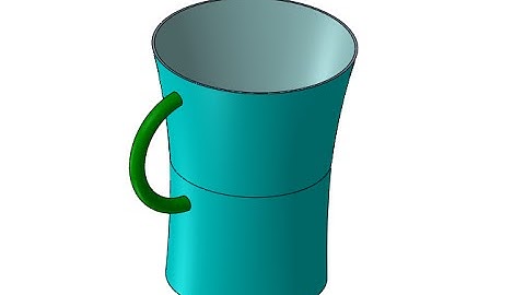 Modeling Mug SolidWorks Tutorial