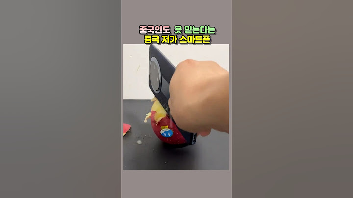 중국인도 못 믿는다는 중국 저가 스마트폰