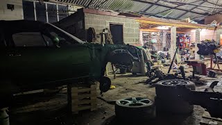 Mx5 1uz V8 swap part 1