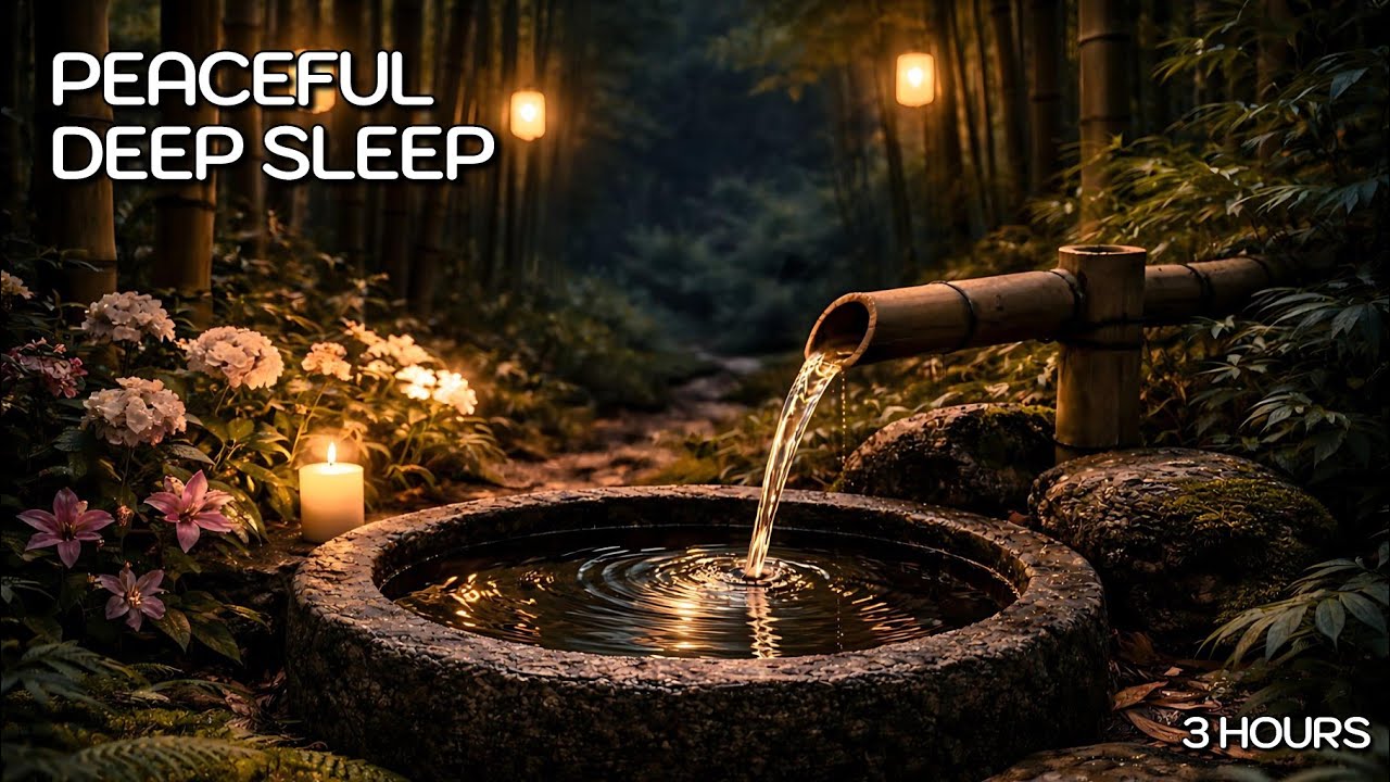 💙 Peaceful Deep Sleep Music | Soft Piano for Rest & Recovery (3 Hours)