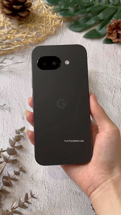 Google Pixel 9a in Obsidian (Black) Colourway 😍