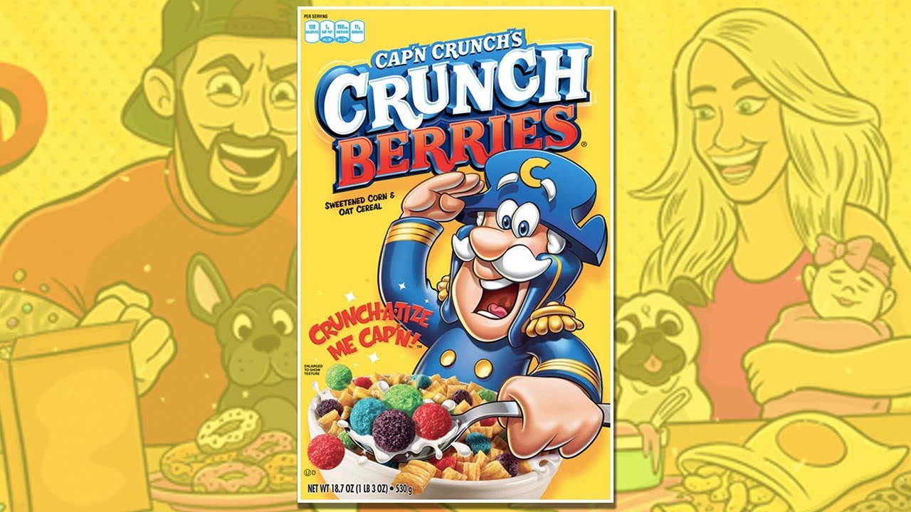 Cereal Time: Cap'N Crunch's Crunch Berries!