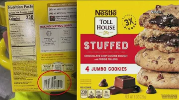 Nestle cookie dough with fudge filling recalled because it may have plastic pieces