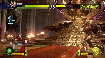 MARVEL VS. CAPCOM: INFINITE - Ultron & Zero VS Gamora & X