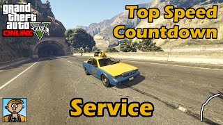 Fastest Service Vehicles (2018) - GTA 5 Best Fully Upgraded Cars Top Speed Countdown