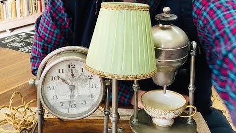 Coffee machine camouflaged as alarm clock