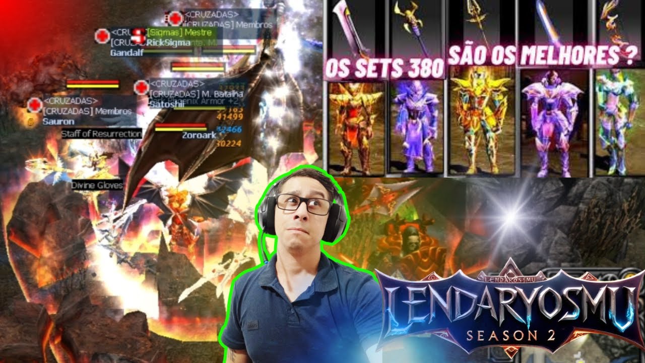 Fizemos o BOSS Heroin e Dropou 380 Muito TOP - LendaryosMU