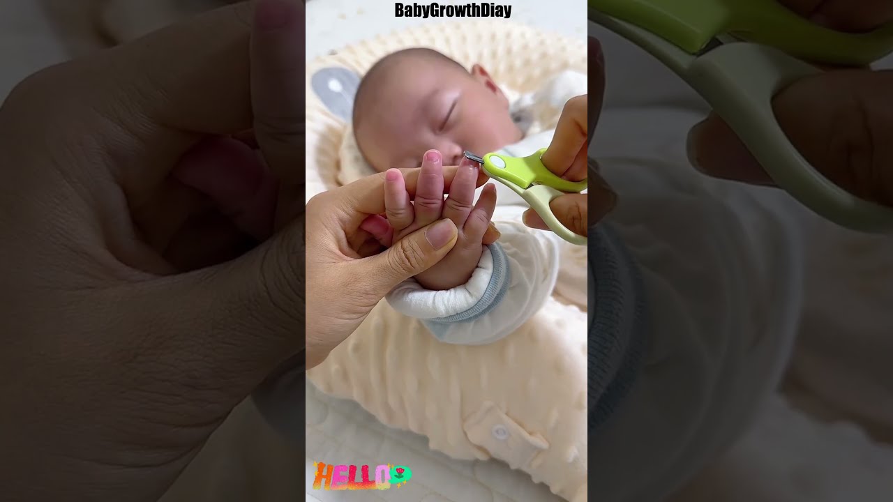 How Can I Safely Cut My Baby S Nails Try The Nail Scissors Set Shorts