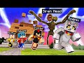 ¡NADIE SOBREVIVE a 1 NOCHE con SIREN HEAD! 😱😰 MINECRAFT ROLEPLAY con LOS COMPAS