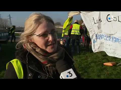 Gilets Jaunes Points De Blocage à Chalon Sur Saône