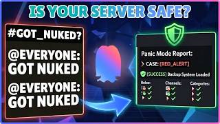 They Can Nuke Your Discord Server in 3 Seconds... | Save it with WICK BOT'S Anti Nuke
