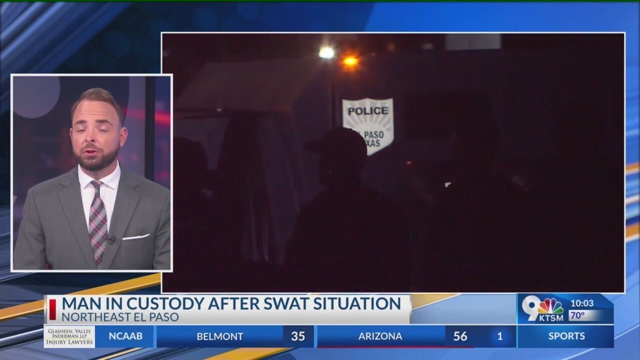 Man in custody after ‘family violence’ call in Northeast El Paso - YouTube