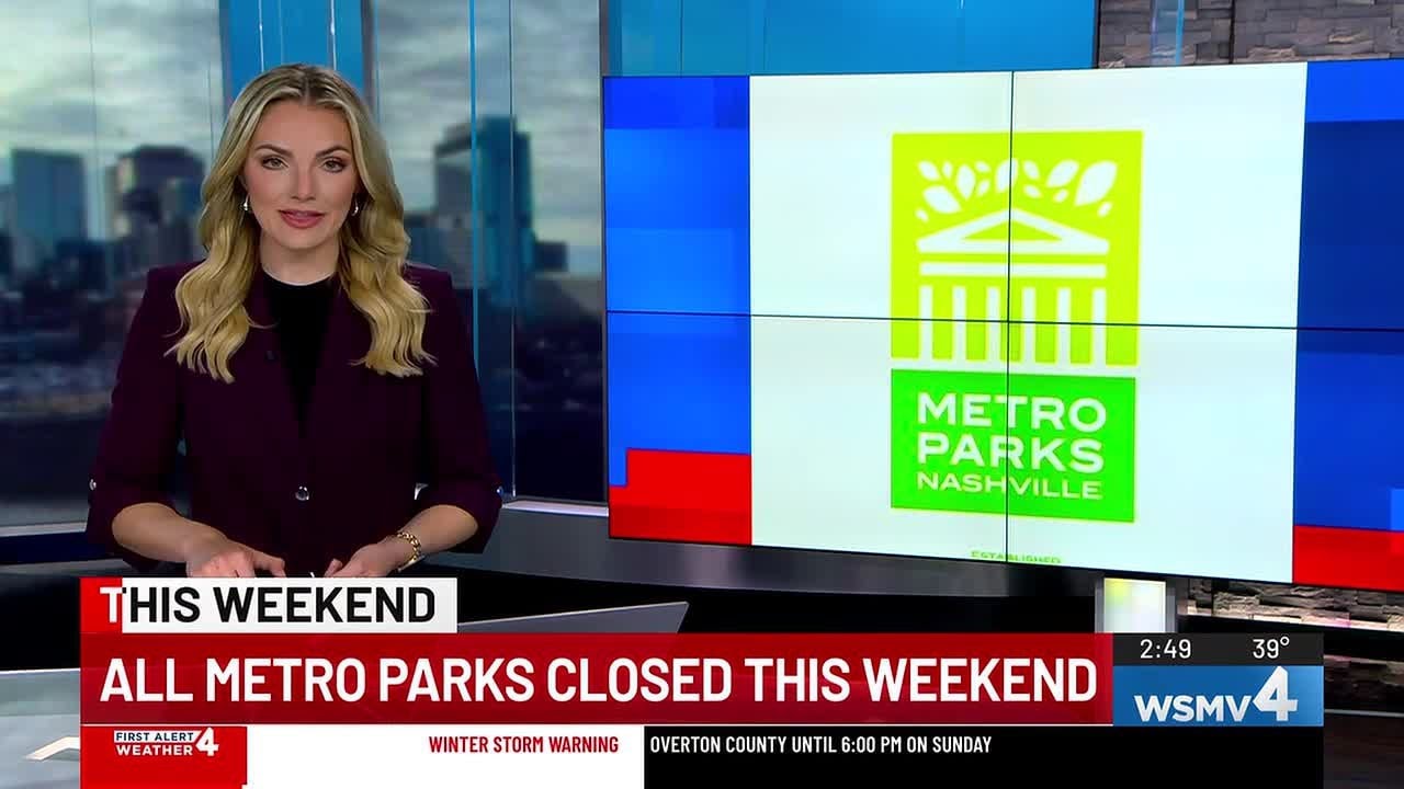 All Metro Park facilities to close due to winter storm