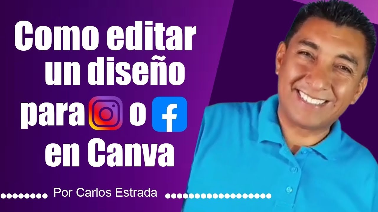 Como editar un diseño en Canva - YouTube
