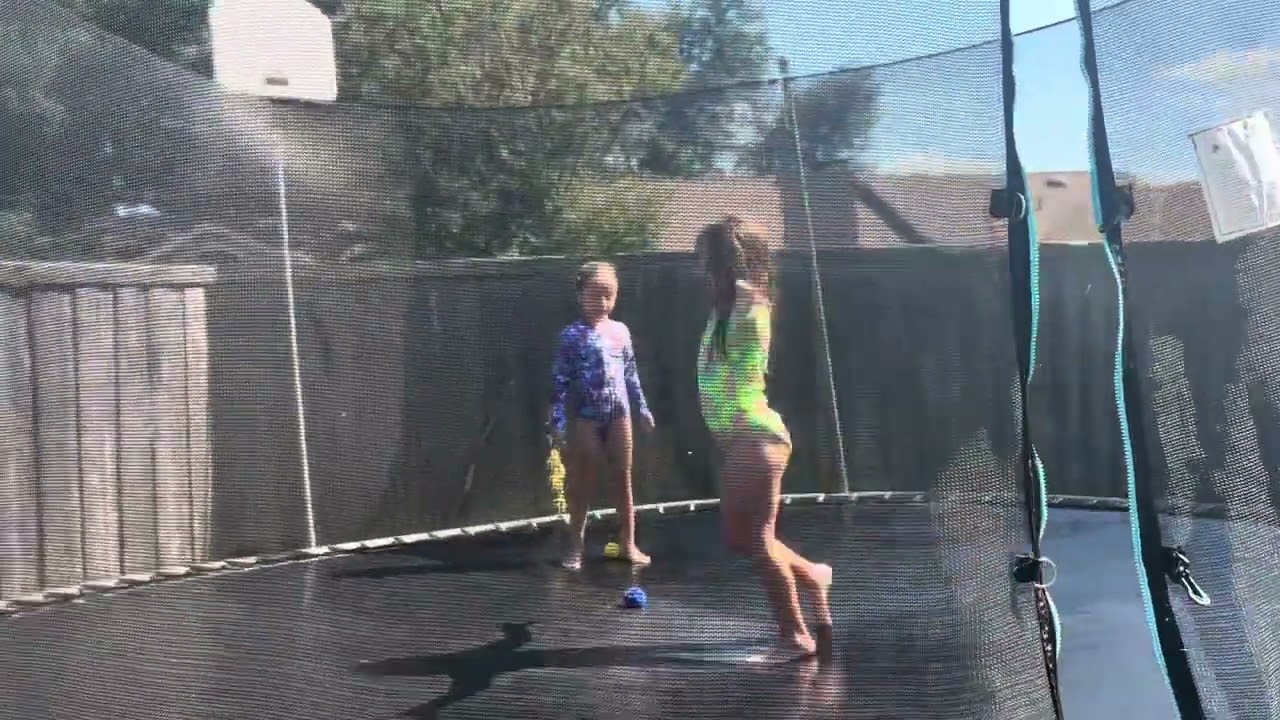 Twins Being Silly! Flips, Laughs & Silly String Fun 