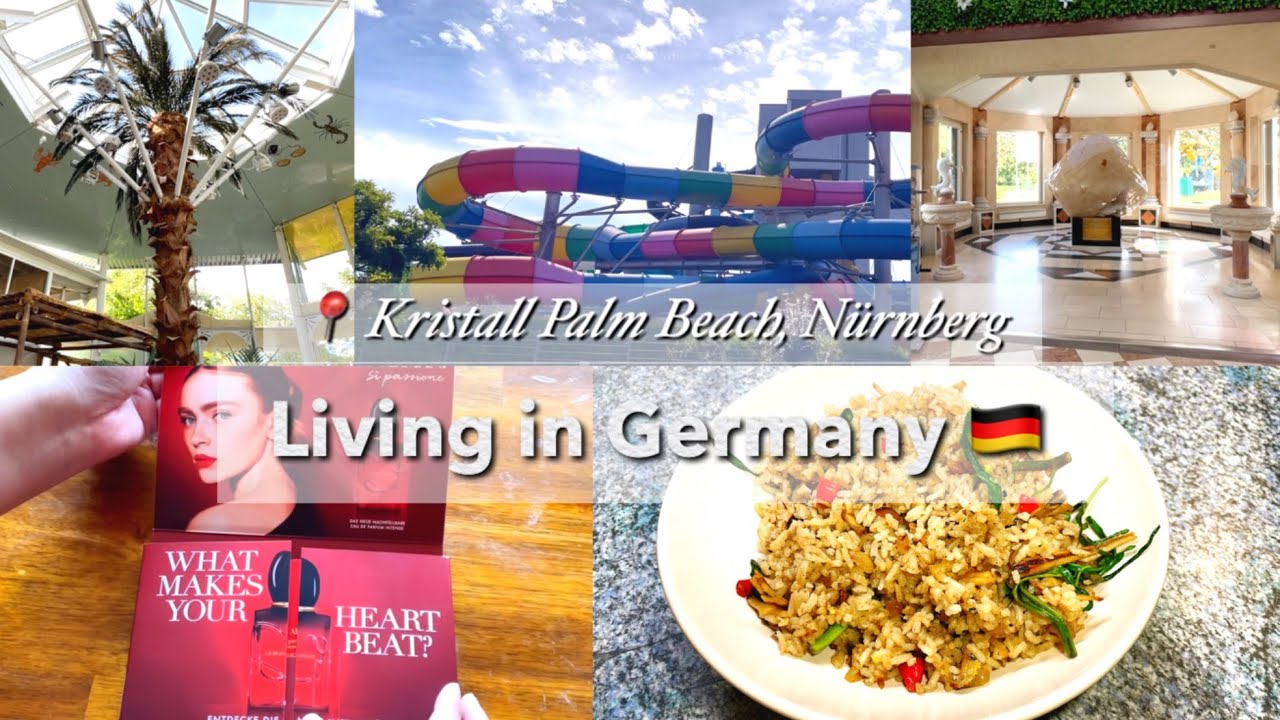 A day at a Nürnberg waterpark, nasi goreng kampung  | #27 Life in Germany Vlog