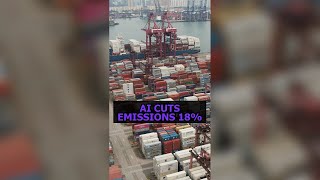 AI Cuts Supply Chain Emissions by Eighteen Percent #Shorts