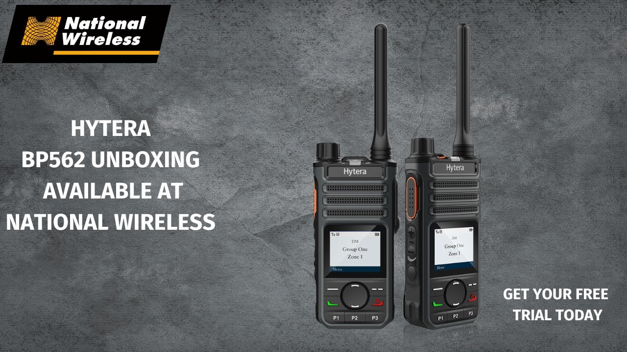 Unboxing the Hytera BP562 DMR Portable Radio