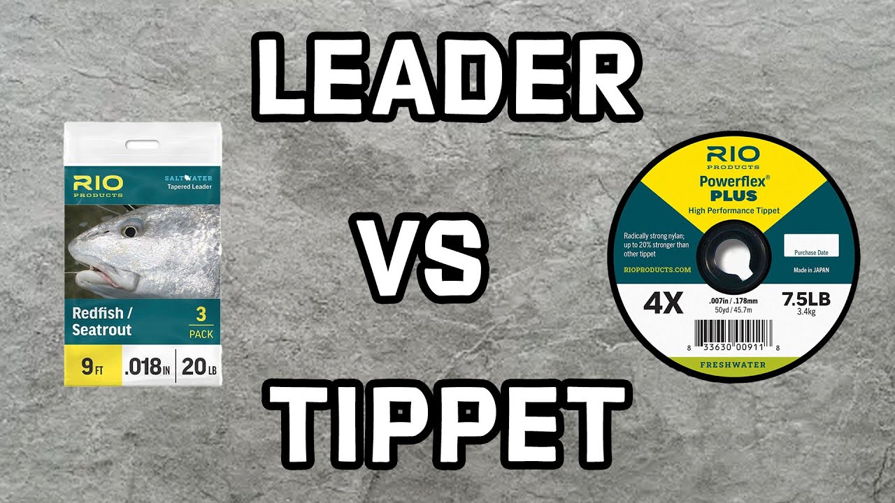 Fly Fishing Tippet vs Leader  Avoid This Rookie Mistake! (Material,  Length, Uses) 