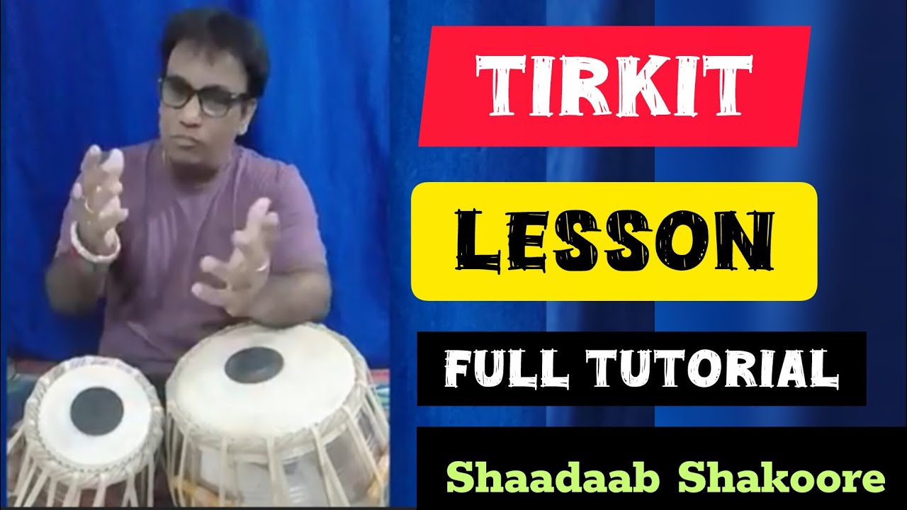 Fast Tirkit Tabla Practice Tutorial 