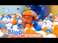 Blippi visite un parc daventure en plein air  blippi en franais  vidos ducatives