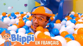 Blippi visite un parc d'aventure en plein air | Blippi en français | Vidéos éducatives