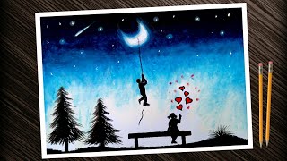 Download lagu A day in my dream life drawing/A day in my dream life painting/Axis splash drawing competition