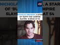 Nicholas Brendon Dead at 54: Buffy the Vampire Slayer Star Xander Harris Passes Away #shorts #viral