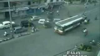 Crazy Intersection in India