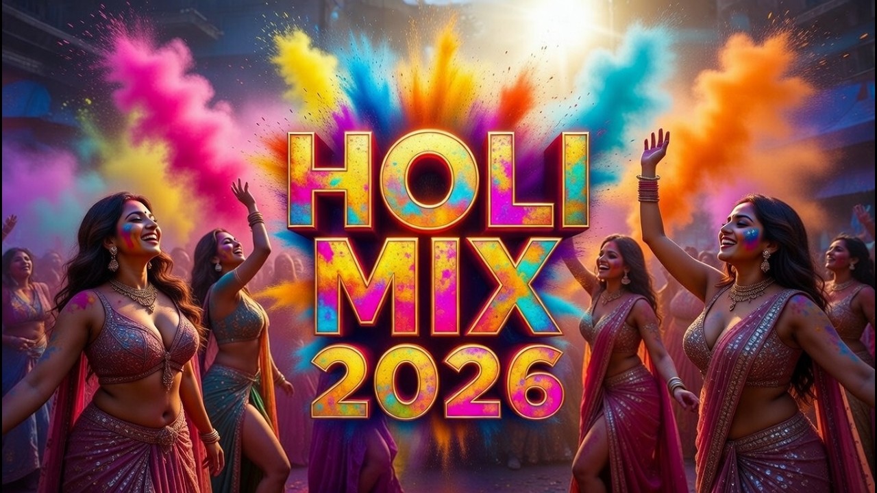 [Playlist] HOLI MIX 2026🔥🌈 होली स्पेशल बॉलीवुड डांस मिक्स | Nonstop Festival Party Songs | Bollywood