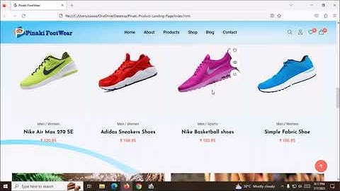 SYNC INTERN Pinaki Product Landing Page