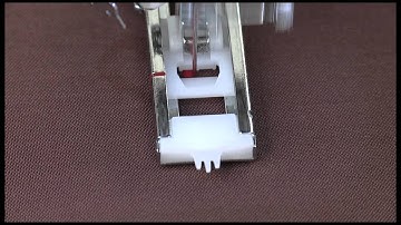 SINGER® 1-Step Computerized Metal Buttonhole Presser Foot Tutorial