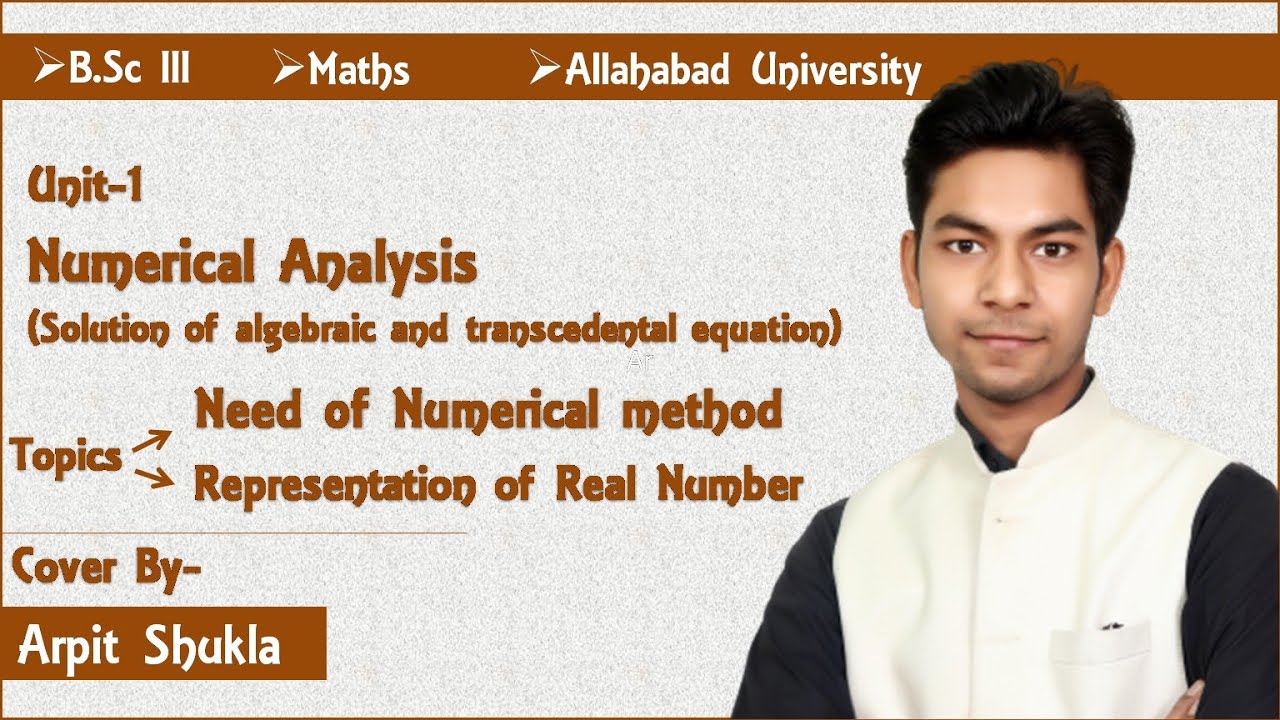 Numerical method ||Fix and floating point representation ...