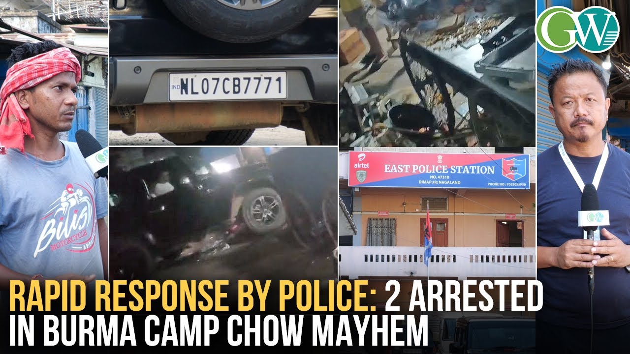 BURMA CAMP CHOW MAYHEM: DMP POLICE ARRESTED INDIVIDUALS INVOLVED