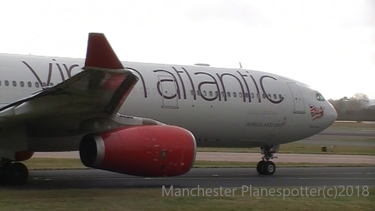Plane Spotting At Manchester Airport AVP (EGCC) At 05L Landing And Take