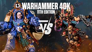 Ultramarines Vs World Eaters 11th Edition Warhammer 40K Battle Report