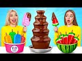 チョコレートファウンテンチャレンジ | クレイジーチャレンジ Jelly DO Challenge