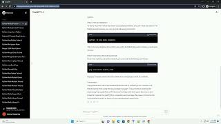 python module install windows
