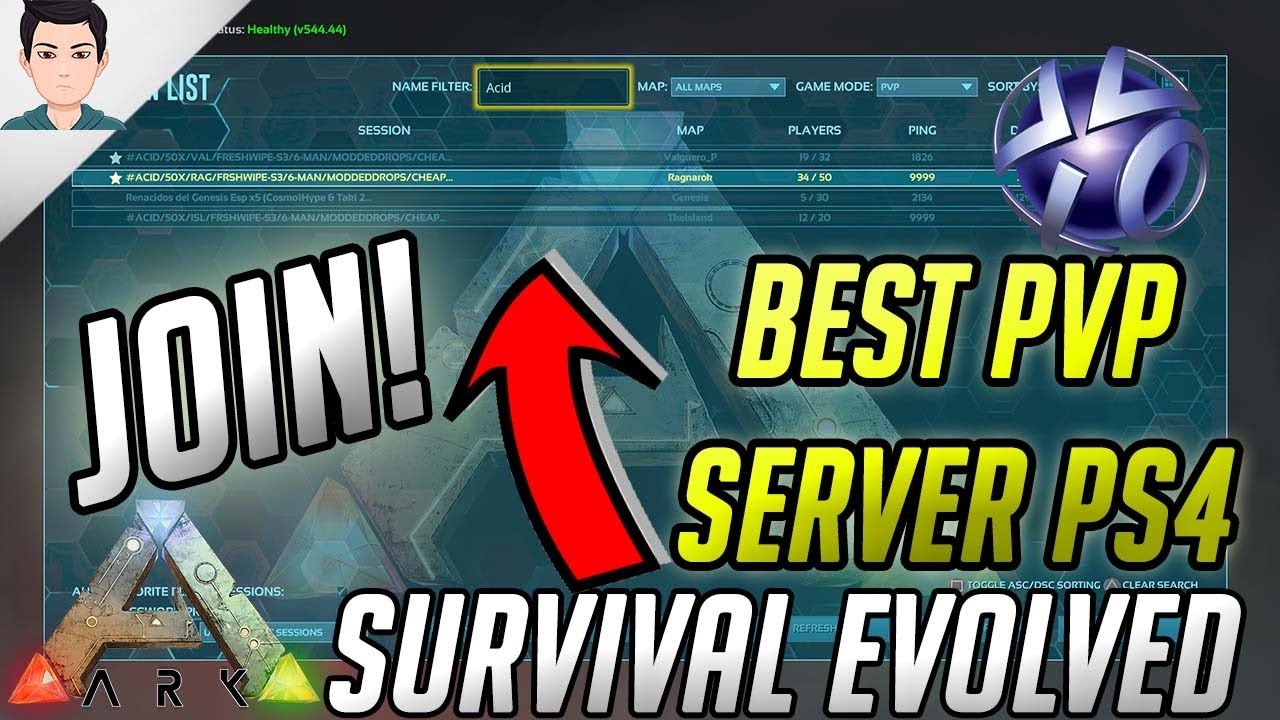 Ark Ps4 Best Pvp Server To Join Best Boosted Pvp Server Console Ark Survival Evolved Youtube