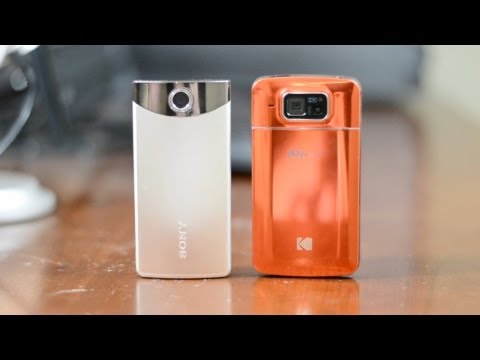 Best YouTube Camcorder? Kodak PlayTouch vs Sony Bloggie Touch