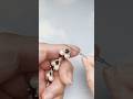 ブレスレット〜6mmパールと4mm丸玉クリスタルビーズ//Bracelet - 6mm pearls and 4mm round crystal beads