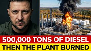 Trump Called Refinery Strikes "a Disgrace" — The Next Day, a Gazprom Plant in Siberia Burned