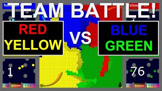 Team Battle  Ep 25  Red and Yellow VS Blue and Green